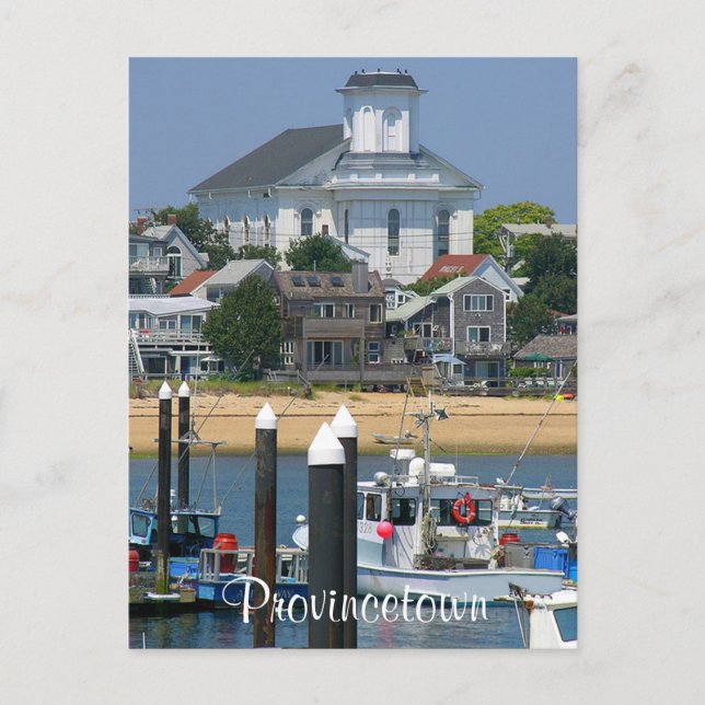 Cape Cod Provincetown Massachusetts Carte postale (Devant)
