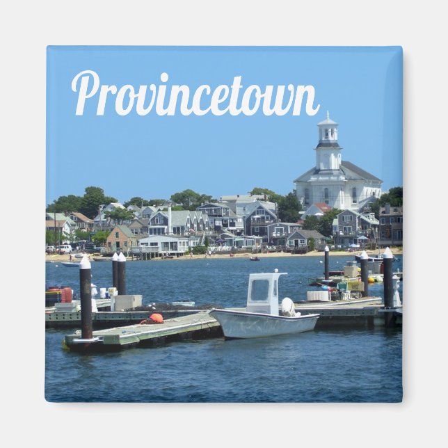 Cape Cod, Provincetown Massachusetts Magnet (Front)