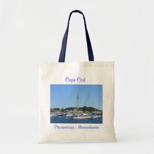 Cape Cod Provincetown Pilgrims Monument Tote Bag