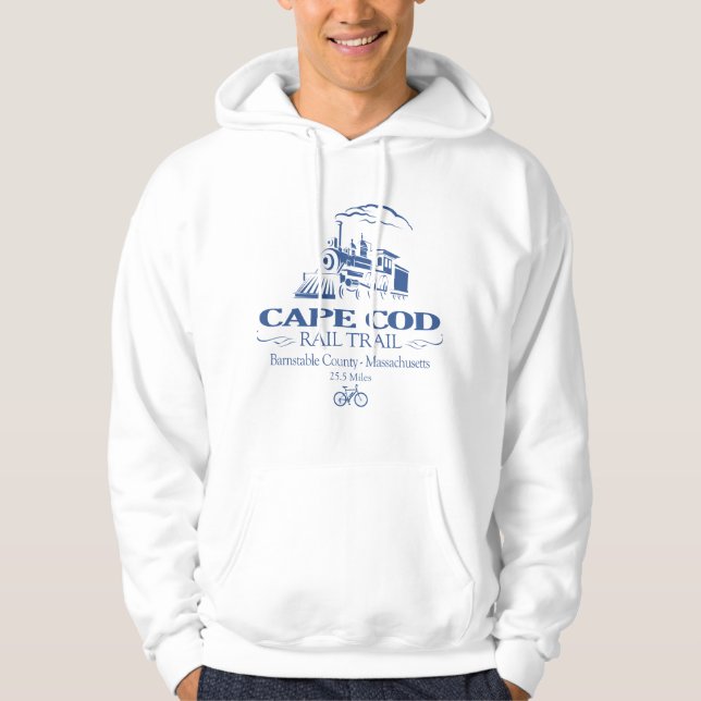 Cape Cod Rail Trail (RT) Hoodie (Front)