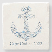Cape Cod Souvenir Coaster - Customize