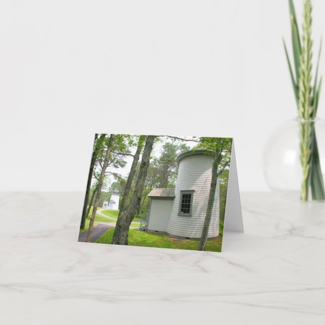 Cape Cod, trois phares Soeurs Carte blanche (Devant)