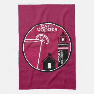 Cape Codder Cocktail Kitchen Towel