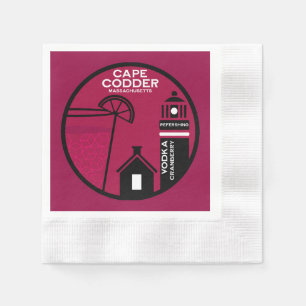 Cape Codder Cocktail Napkin
