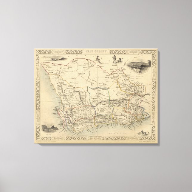 Cape Colony 2 Canvas Print (Front)