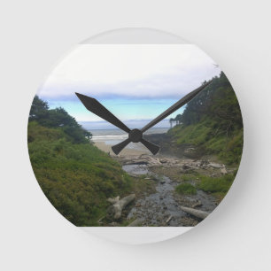 Cape Cove, Cape Perpetua, Oregon Round Clock