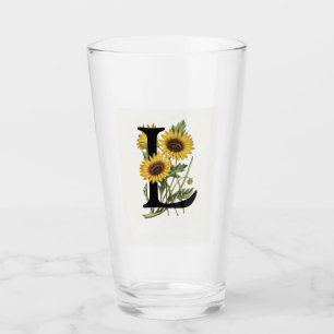 Cape Daisy Monogram L Drinking Glass