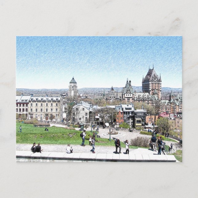 CAPE DIAMOND EN QUÉBEC CARTE POSTALE (Devant)