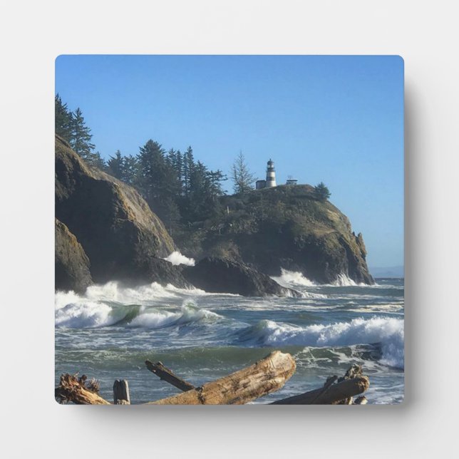 Cape Disappointment Lighthouse, WA Plaque (Front)