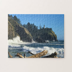 Cape Disappointment Lighthouse, Washington Jigsaw Puzzle