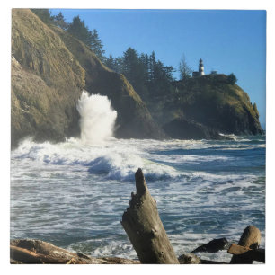 Cape Disappointment Lighthouse, Washington Tile