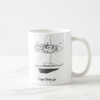 Cape Dory  40 Sailboat Mug