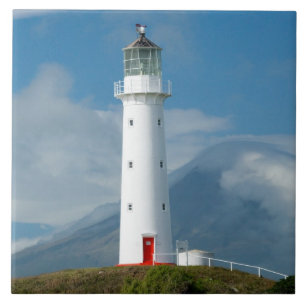 Cape Egmont Lighthouse and Mt Taranaki/Mt Tile