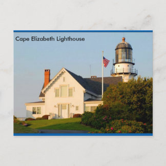 Cape Elizabeth Lighthouse Postcard