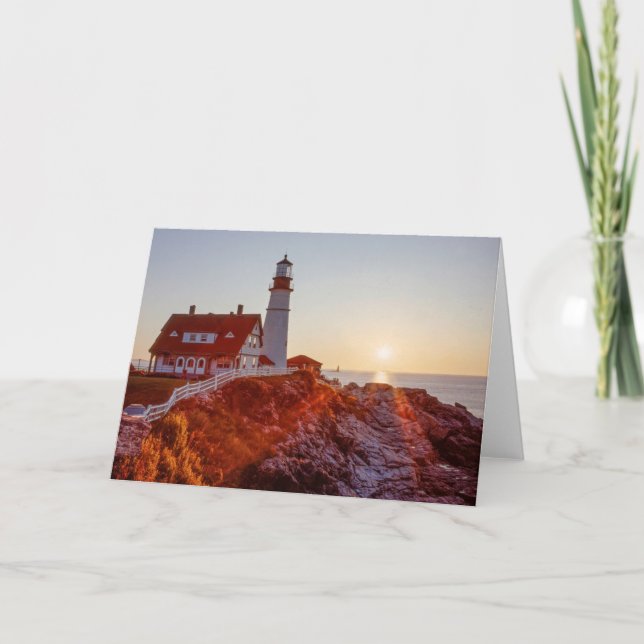 Cape Elizabeth Maine Card (Front)