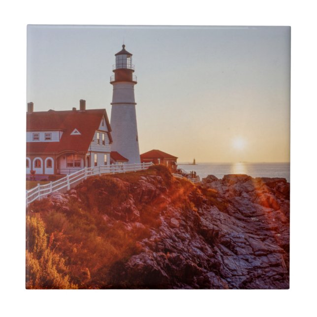 Cape Elizabeth Maine Tile (Front)
