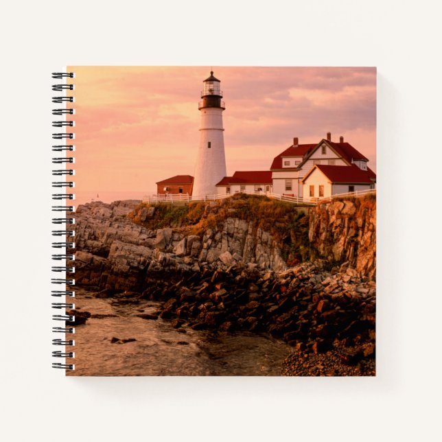 Cape Elizabeth | Portland Head Light | Maine Notebook (Front)