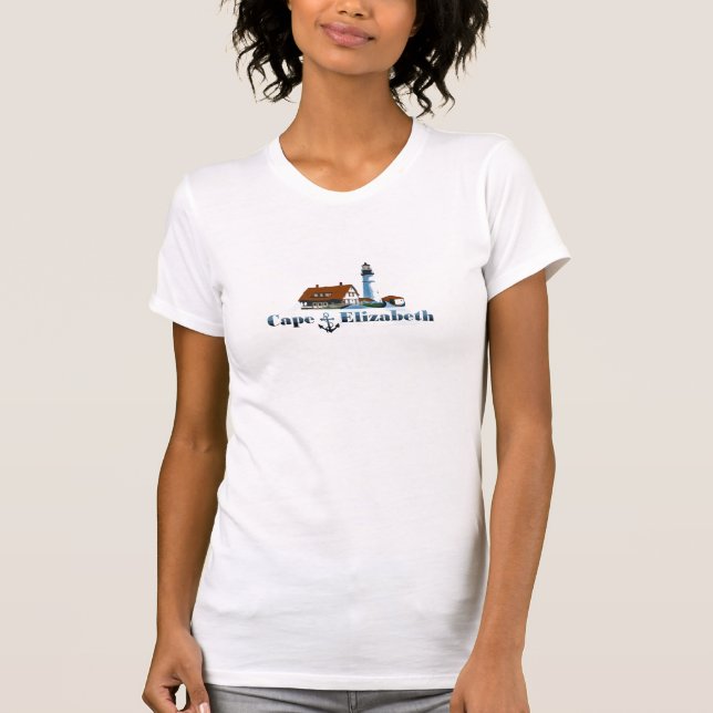 Cape Elizabeth. T-Shirt (Front)