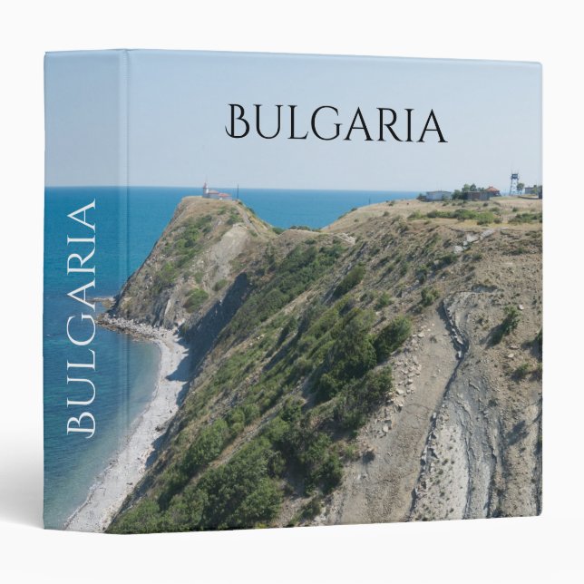 Cape Emine. Bulgaria Binder (Front/Spine)