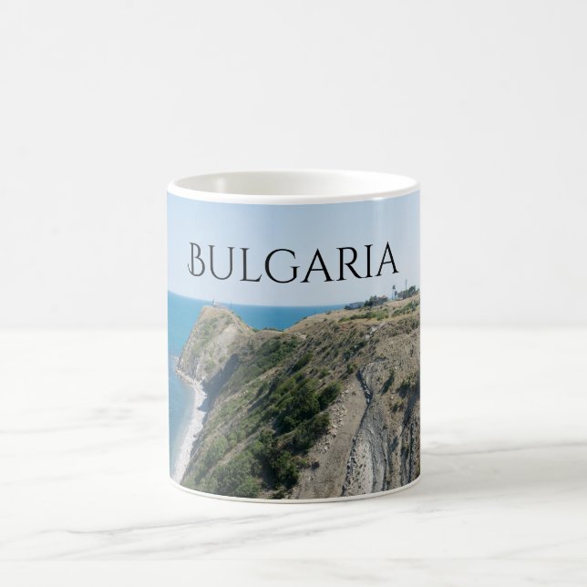 Cape Emine. Bulgaria Coffee Mug (Center)