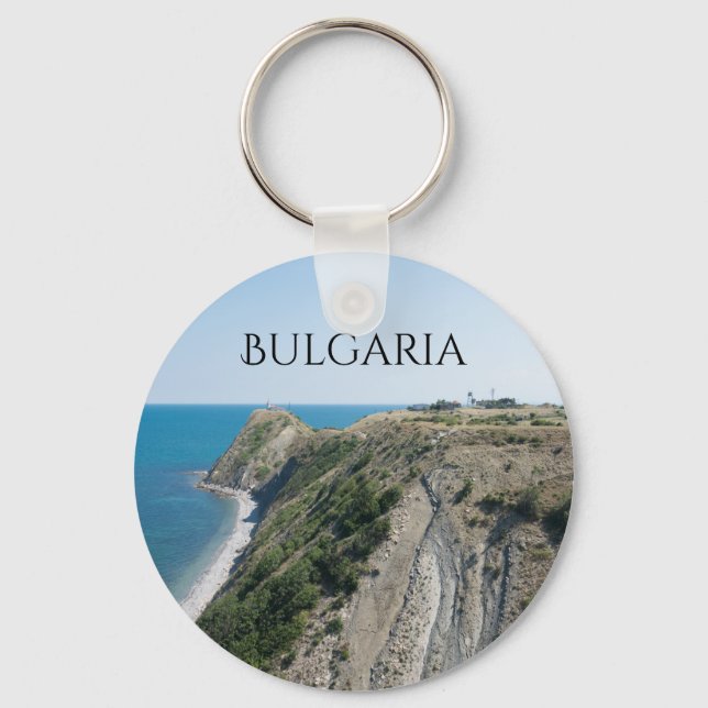Cape Emine. Bulgaria Keychain (Front)