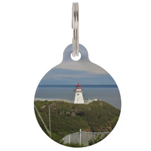 Cape Enrage Lighthouse Pet Tag