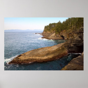 Cape Flattery, Washington Rocks and Caves Poster