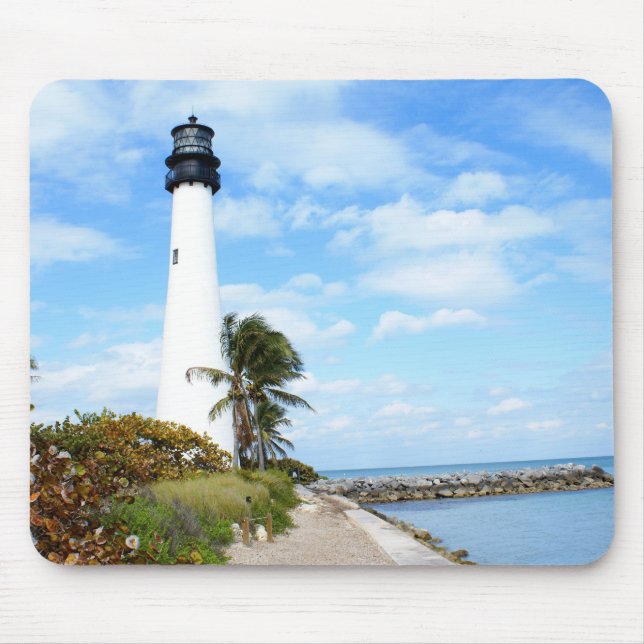 Cape Florida Lighthouse Mouse Pad (Front)