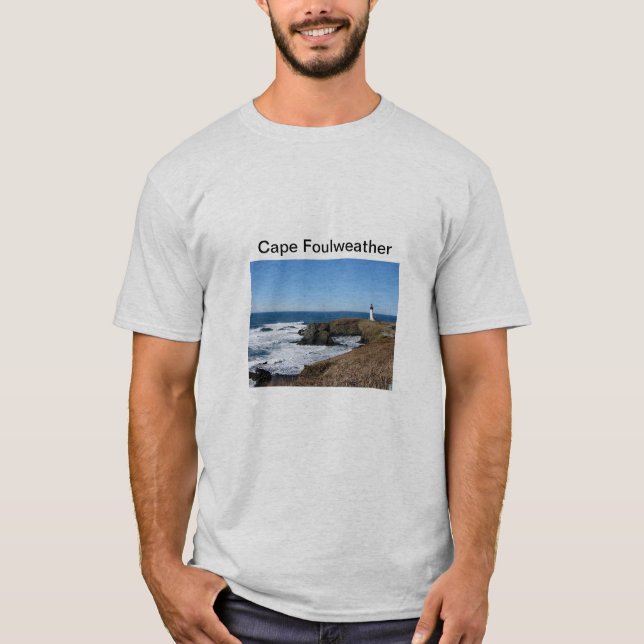 Cape Foulweather Lighthouse T-Shirt (Front)
