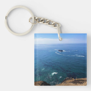 Cape Foulweather, Newport, Oregon Keychain