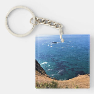 Cape Foulweather, Newport, Oregon Keychain