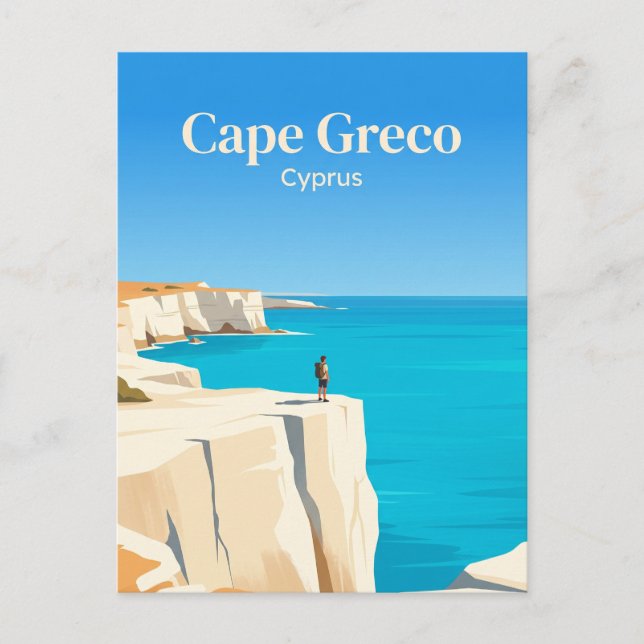 Cape Greco National Park Cyprus Postcard (Front)