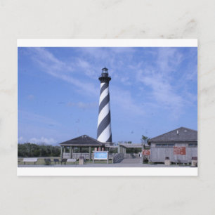 cape hattera's light house nc postcard