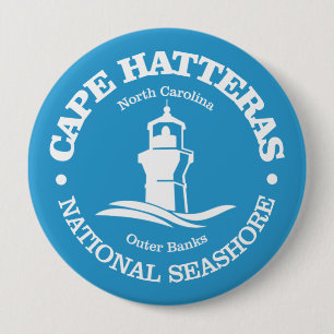 Cape Hatteras (lighthouse) 4 Inch Round Button