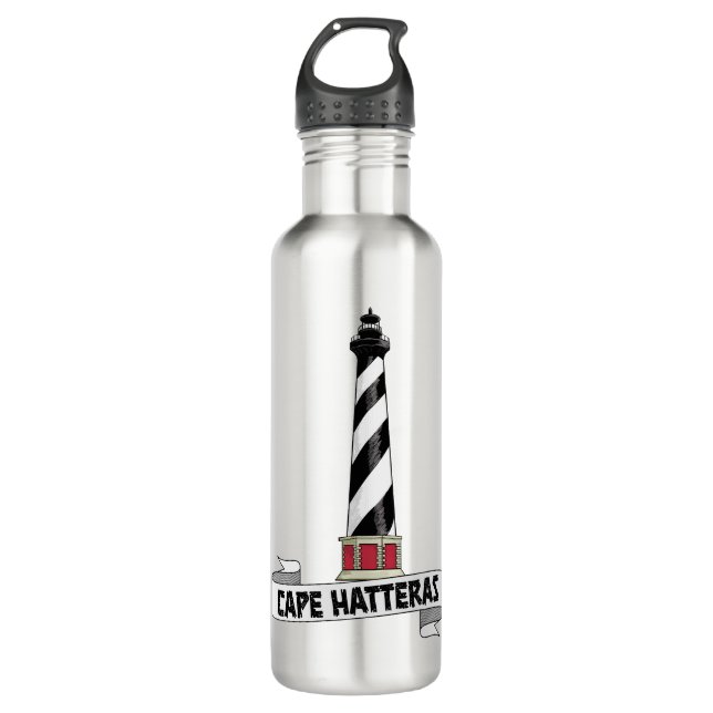 Cape Hatteras Lighthouse 710 Ml Water Bottle (Front)