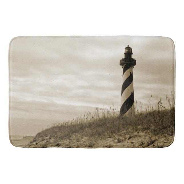 Cape Hatteras Lighthouse Bath Mat (Front)