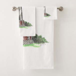 Cape Hatteras Lighthouse Bath Towel Set