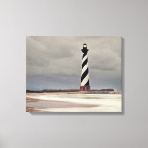 CAPE HATTERAS LIGHTHOUSE CANVAS PRINT