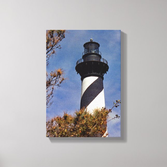 Cape Hatteras Lighthouse Canvas Print (Front)