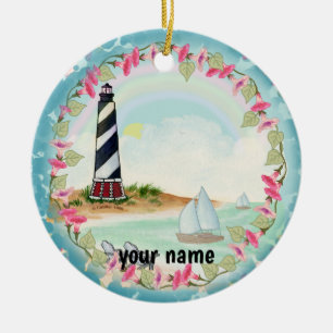 Cape Hatteras Lighthouse  Ceramic Ornament