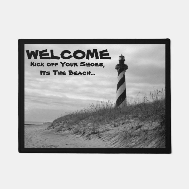 Cape Hatteras Lighthouse Doormat (Front)