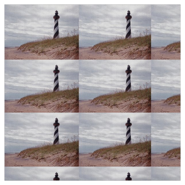 Cape Hatteras Lighthouse Fabric (Swatch)