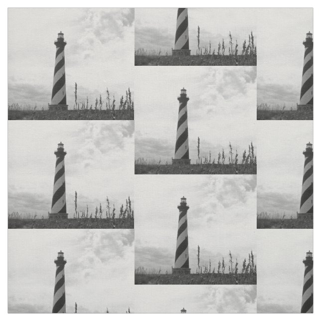 Cape Hatteras Lighthouse Fabric (Swatch)