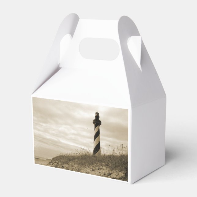 Cape Hatteras Lighthouse Favor Box (Front Side)