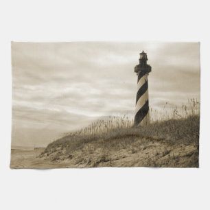 Cape Hatteras Lighthouse Kitchen Towel