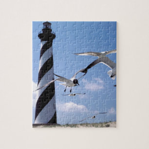 Cape Hatteras Lighthouse North Carolina lighthouse Jigsaw Puzzle