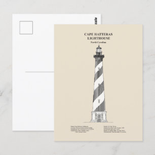 Cape Hatteras Lighthouse - North Carolina - SBD Postcard