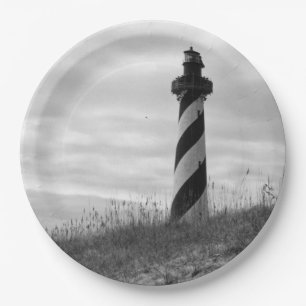 Cape Hatteras Lighthouse Paper Plate