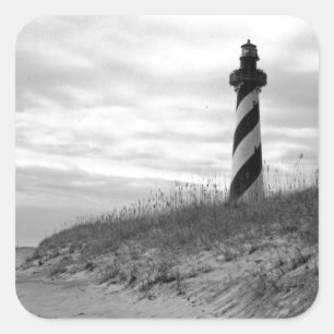Cape Hatteras Lighthouse Square Sticker