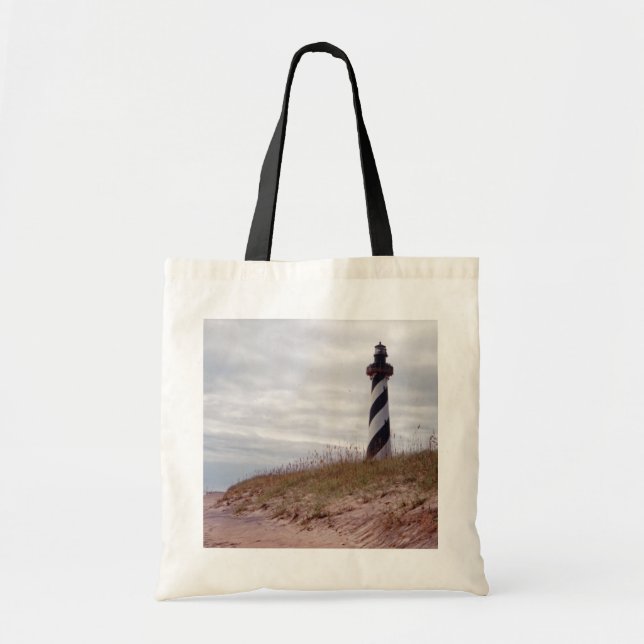 Cape Hatteras Lighthouse Tote Bag (Front)